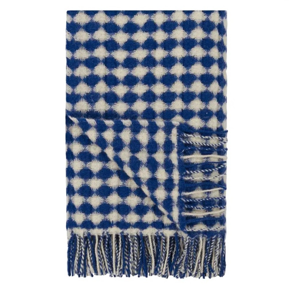 Designers Guild LANDOWNE COBALT THROW